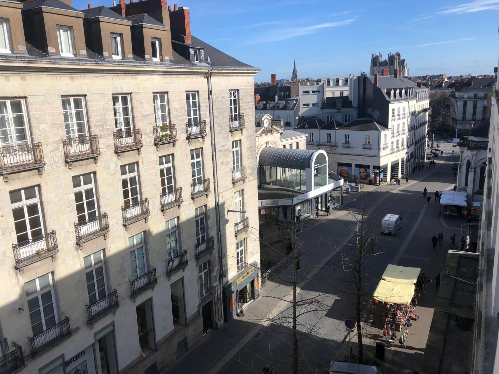 Appt 3 Chambres Hyper Centre Tres Calme Tres Clair Quartier Place Royale, Parking Gratuit Nantes Dış mekan fotoğraf
